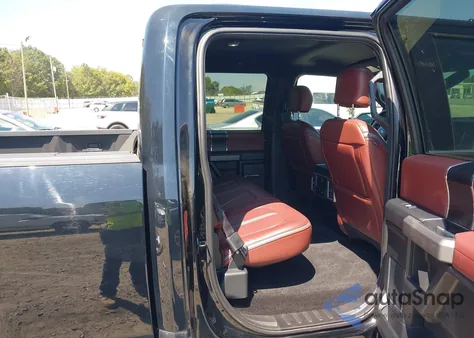 2018 Ford F-150 Platinum from USA, damaged, VIN 1FTEW1CG0JFB19412